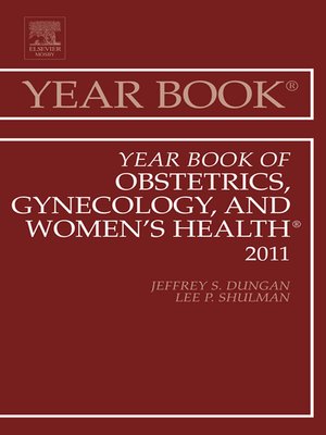 cover image of Year Book of Obstetrics, Gynecology and Women's Health
